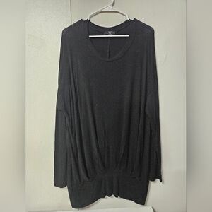 Made By Johnny Black Plus Size Tunic Top!